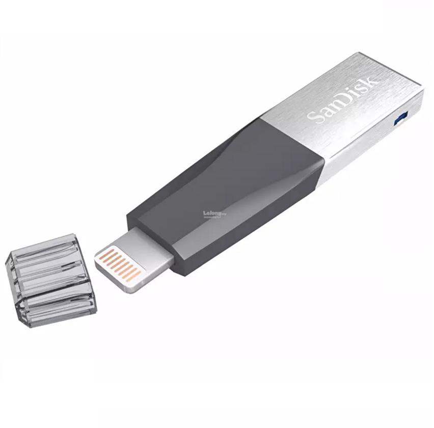 حافظه فلش / Flash Memory سنديسك-SanDisk 64GB-iXpand Mini- USB 3.0 -Lightning