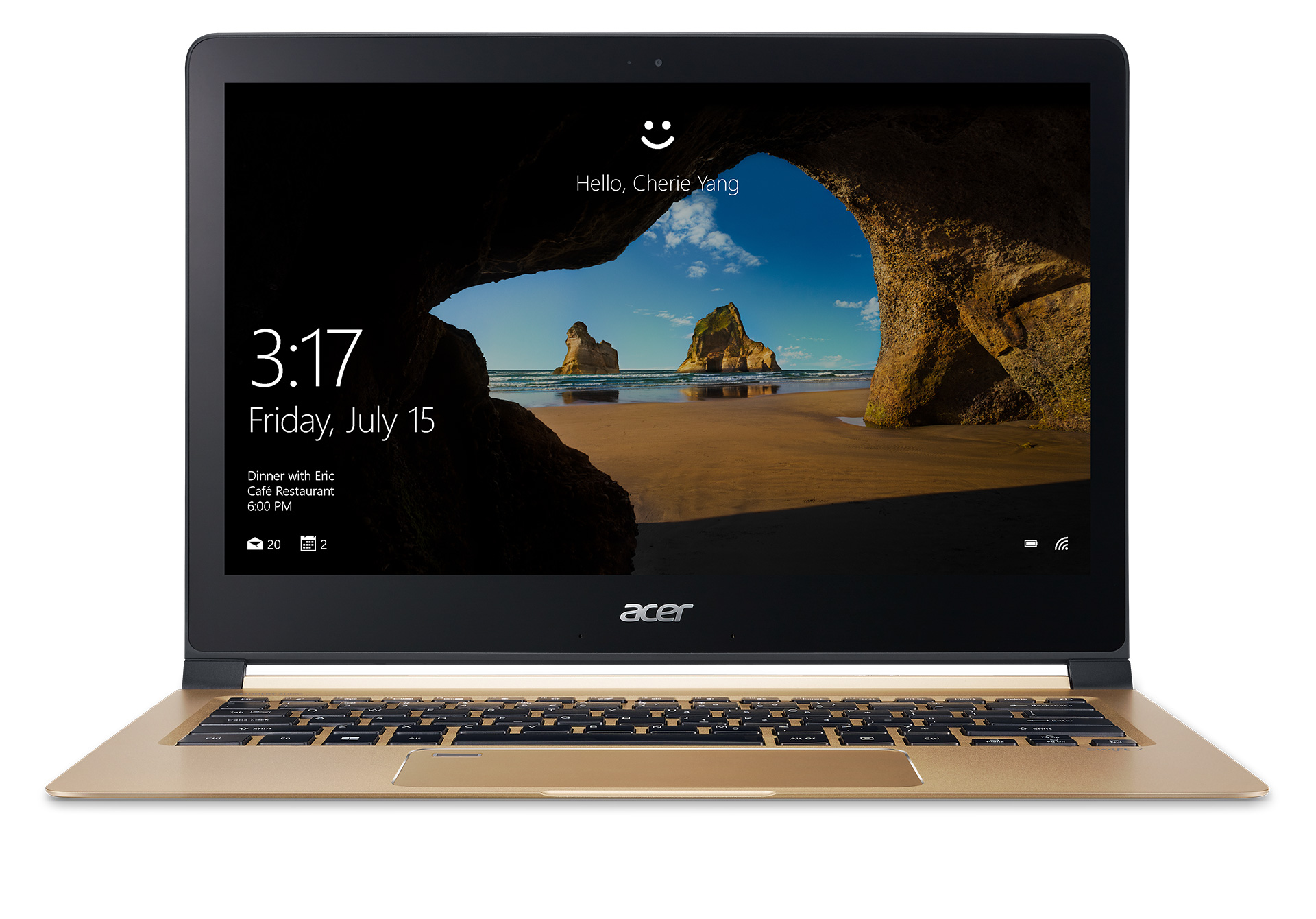 لپ تاپ - Laptop   ايسر-Acer Swift 7 - SF713-Core i5-8GB-256SSD-INTEL