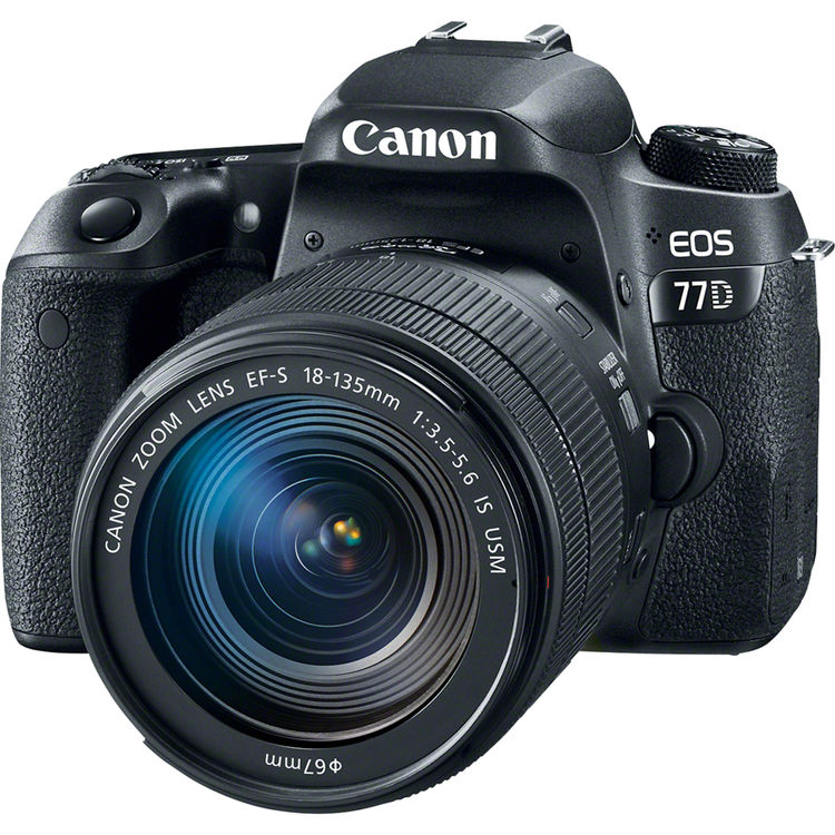 دوربين عكاسی ديجيتال كانن-Canon EOS 77D EF-S 18-135 IS USM Kit