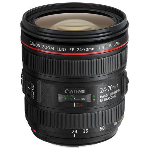 لنز دوربین دیجیتال كانن-Canon EF 24-70mm-f/4L IS USM Lens