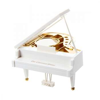 جعبه و گوی موزیکال برند نامشخص-- جعبه موزیکال طرح پیانو مدل 2012
