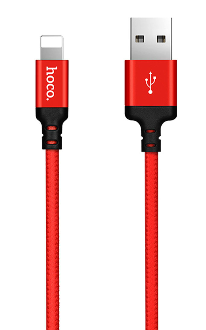کابل -مبدل -رابط--تبدیل پورت ها -HOCO کابل تبدیل USB به لایتنینگ  مدل X14 طول 2 متر