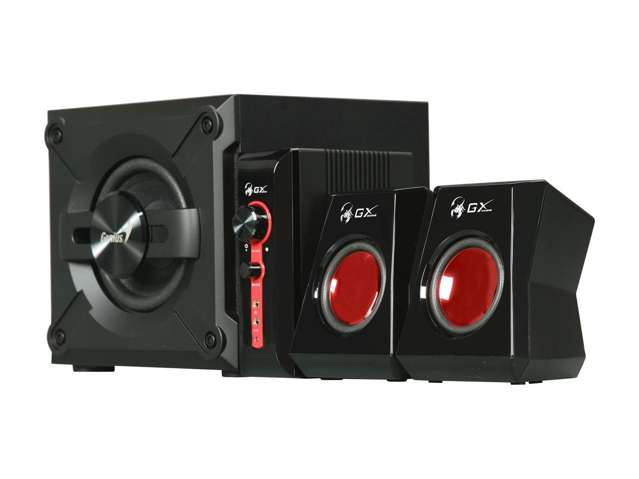 اسپيكر - Speaker جنيوس-Genius GX Gaming SW-G2.1 1250 38 Watts RMS 2.1 Speaker System