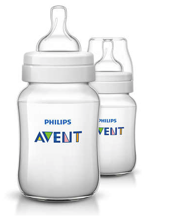 شیشه شیر نوزاد-کودک اونت-AVENT Classic+ baby bottle SCF563/62-260 ml