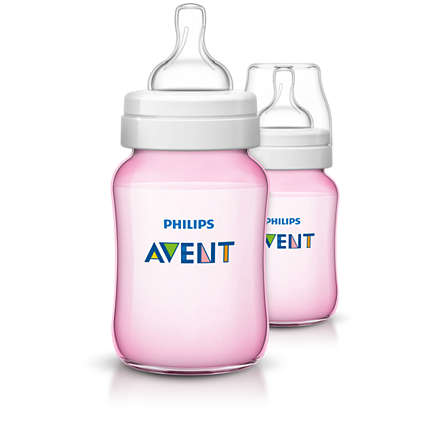 شیشه شیر نوزاد-کودک اونت-AVENT  Classic+ baby bottle SCF564/62- 260 ml