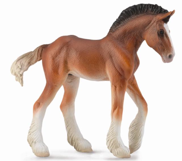 عروسک کلکتا-Collecta 88625 - Clydesdale Foal Colt-کره اسب