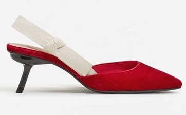 کفش زنانه مجلسی مانگو-MANGO پاشنه بلند زنانه - رنگ قرمز - کد 13043727-Red 