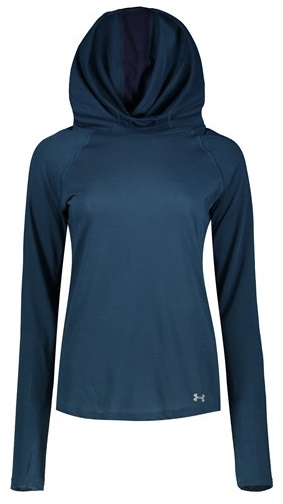تی شرت ورزشی زنانه آندر آرمور-Under Armour  آستین بلند Threadborne - رنگ آبی - Blue