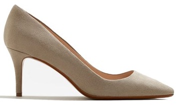 کفش زنانه مجلسی مانگو-MANGO پاشنه بلند زنانه - رنگ طوسی - کد 14080435-lt Pastel Grey 