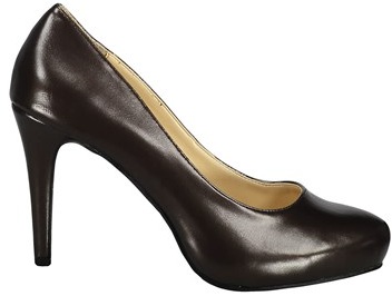 کفش زنانه مجلسی باتا-Bata پاشنه بلند زنانه - رنگ قهوه ای تیره - کد 721-4384 
