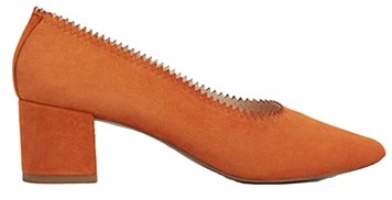 عکس کفش زنانه مجلسی - MANGO / مانگو پاشنه بلند  - رنگ قهوه ای مسی - کد 84093520-rust - copper 