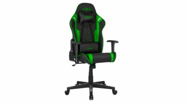 صندلی گیمینگ- مخصوص بازی- GAMING دی ایکس ریسر-DXRACER صندلی گیمینگ سری نکس -مشکی و سبز  OK134/NE  Nex Series
