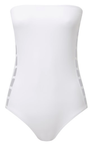 لباس شنا-مایو زنانه میسگایدد-Missguided  مایو یک تکه ساده - رنگ سفید- L4224916