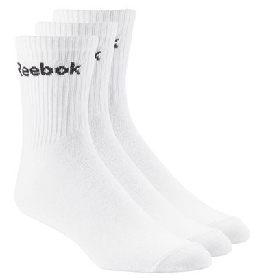 جوراب ورزشی زنانه ریباک-Reebok بدون ساق متوسط بسته 3 عددی - رنگ سفید-AB5279