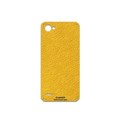 برچسب پوششی ماهوت مدل Mustard-Leather برای گوشی موبایل ال جی Q6