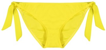 لباس شنا-مایو زنانه کوتون-KOTON شورت بیکینی - رنگ زرد - 7YAK88078BM