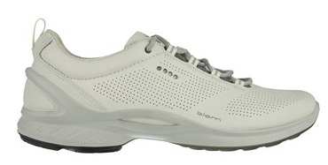 عکس کفش ورزشی زنانه - ecco / اکو پیاده روی بندی-Biom Fjuel -رنگ سفید-White