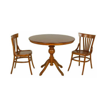 ست میز و صندلی ناهار خوری برند نامشخص-- میز و صندلی ناهارخوری اسپرسان چوب ۲ نفره مدل لهستانی کدm03