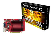 عکس كارت گرافيك - VGA - GAINWARD / گينوارد PCI-E 9400GT/512MB 128bit DDR2 TV DVI