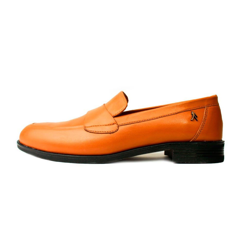 کفش زنانه تخت NICOLAS-نیکلاس کفش روزمره زنانه کد 795-H - عسلی روشن - چرم