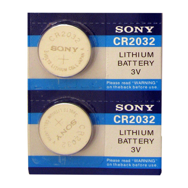 باتری و پایه شارژ سونی-SONY باتری سکه ای مدل CR2032 بسته 2 عددی