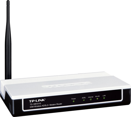  مودم اي دي اس ال -ADSL MODEM  -TP-LINK TD-W8101G