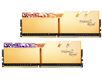 رم کامپیوتر - RAM PC جی اسکیل-G.SKILL 64GB - Trident Z Royal RG DDR4 - 3200MHz CL16 Dual Channel