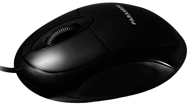 موس - Mouse فراسو-FARASSOO ماوس فراسو مدل FOM-1050 USB BLACK