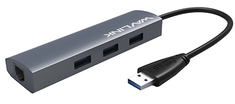 کابل -مبدل -رابط--تبدیل پورت ها واو لینک-Wavlink  WL-UH3031G USB 3.0 to Ethernet