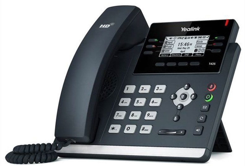 گوشی تلفن ویپ -Phone voIP ییلینک-Yealink  SIP T42S Corded IP Phone
