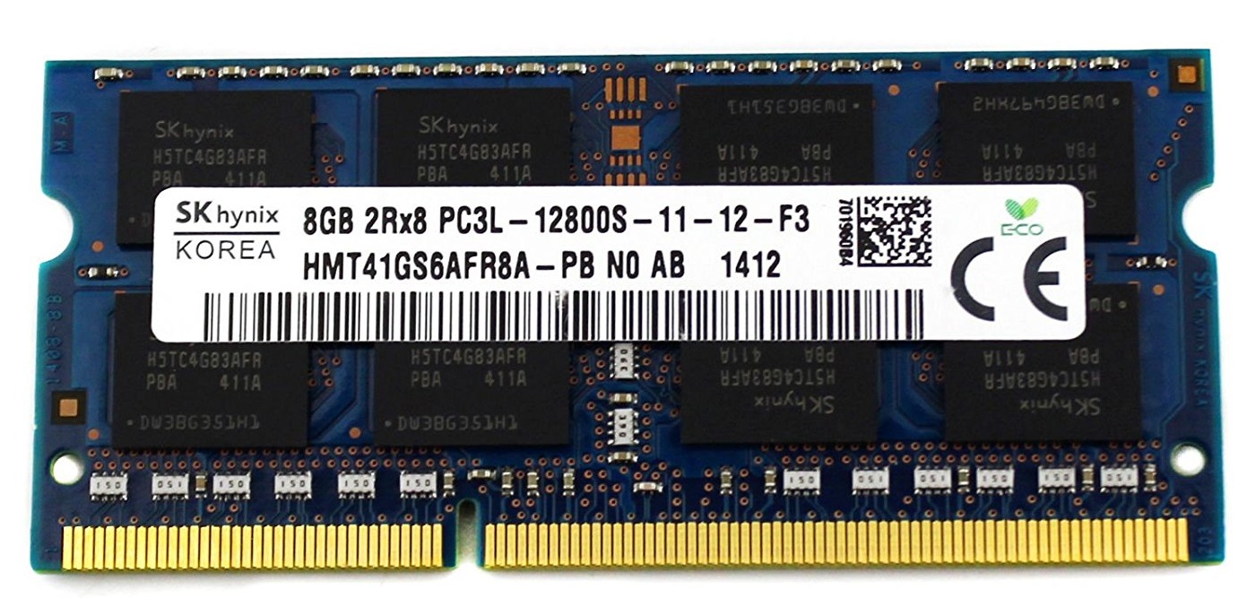 حافظه رم لپ تاپ - RAM هاینیکس-Hynix  PC3L-12800S SoDimm Notebook RAM Memory Module HMT41GS6AFR8A-PB