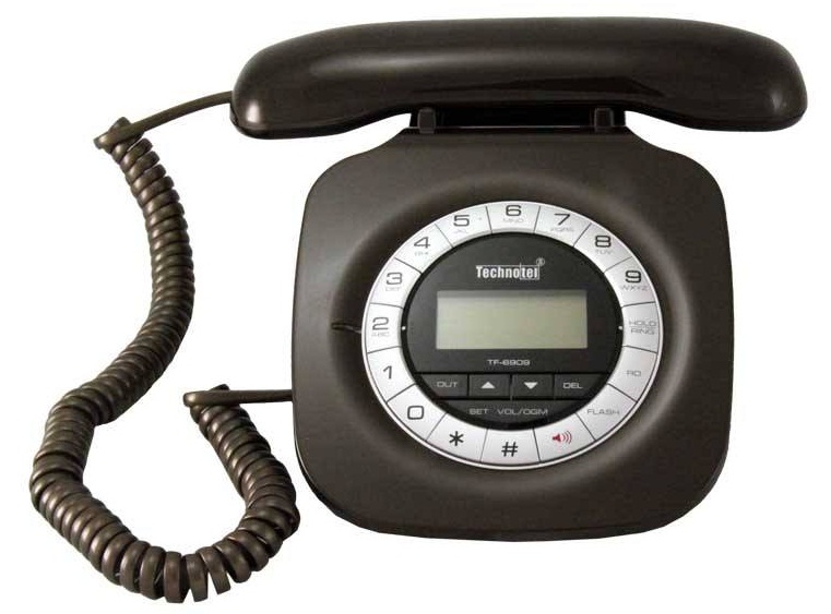 دستگاه تلفن رومیزی/اداری technotel-تکنوتل مدل 6909 