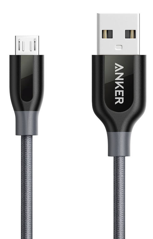 کابل -مبدل -رابط--تبدیل پورت ها انکر-ANKER  A8142 - PowerLine+ 3ft Micro USB