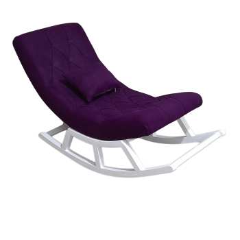 صندلی  راحتی - راکینگ برند نامشخص-- صندلی راک مدل Wh-463   - رنگ بنفش طرح مدرن