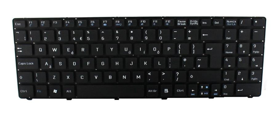 کیبورد لپ تاپ- LAPTOP ام اس آي-MSI CR640 Notebook Keyboard