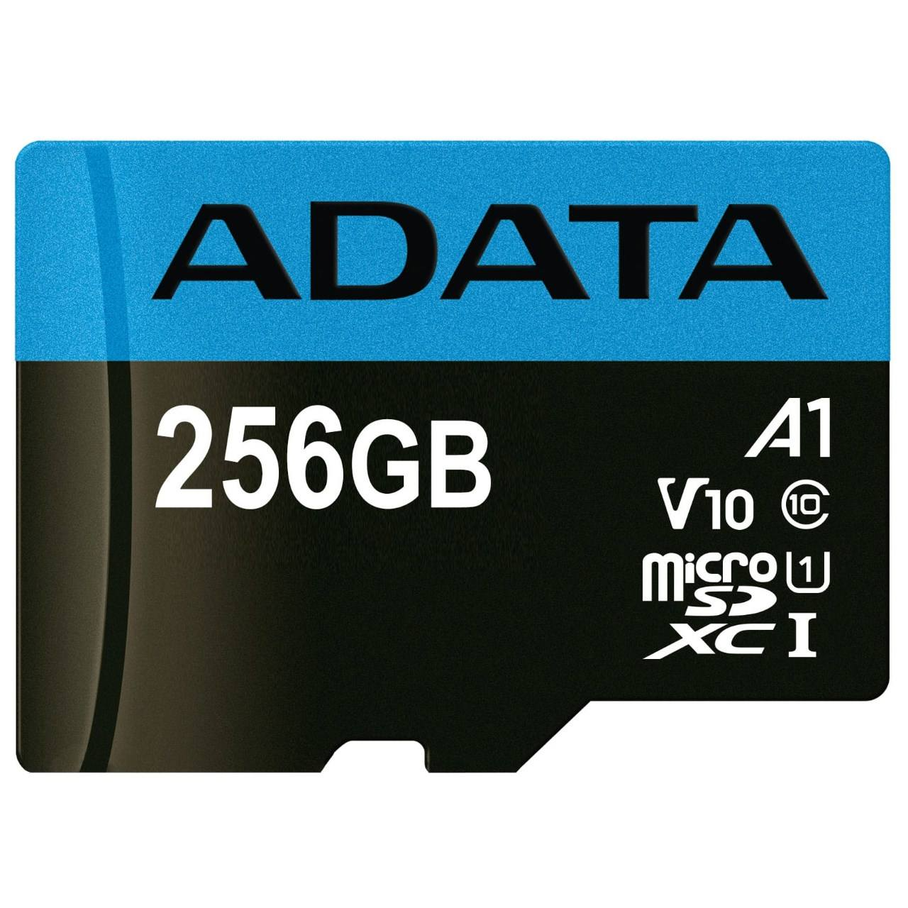 كارت حافظه / Memory Card اي ديتا-ADATA 256GB - Premier V10 A1 UHS-I Class 10 100MBps microSDXC