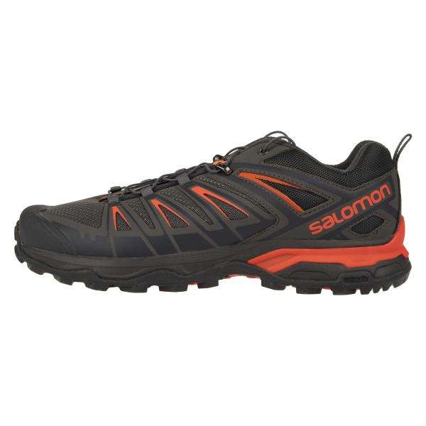 کفش کوهنوردی مردانه سالومون-Salomon کفش کوهنوردی مردانه مدل x ultra 3 - خاکستری تیره نارنجی