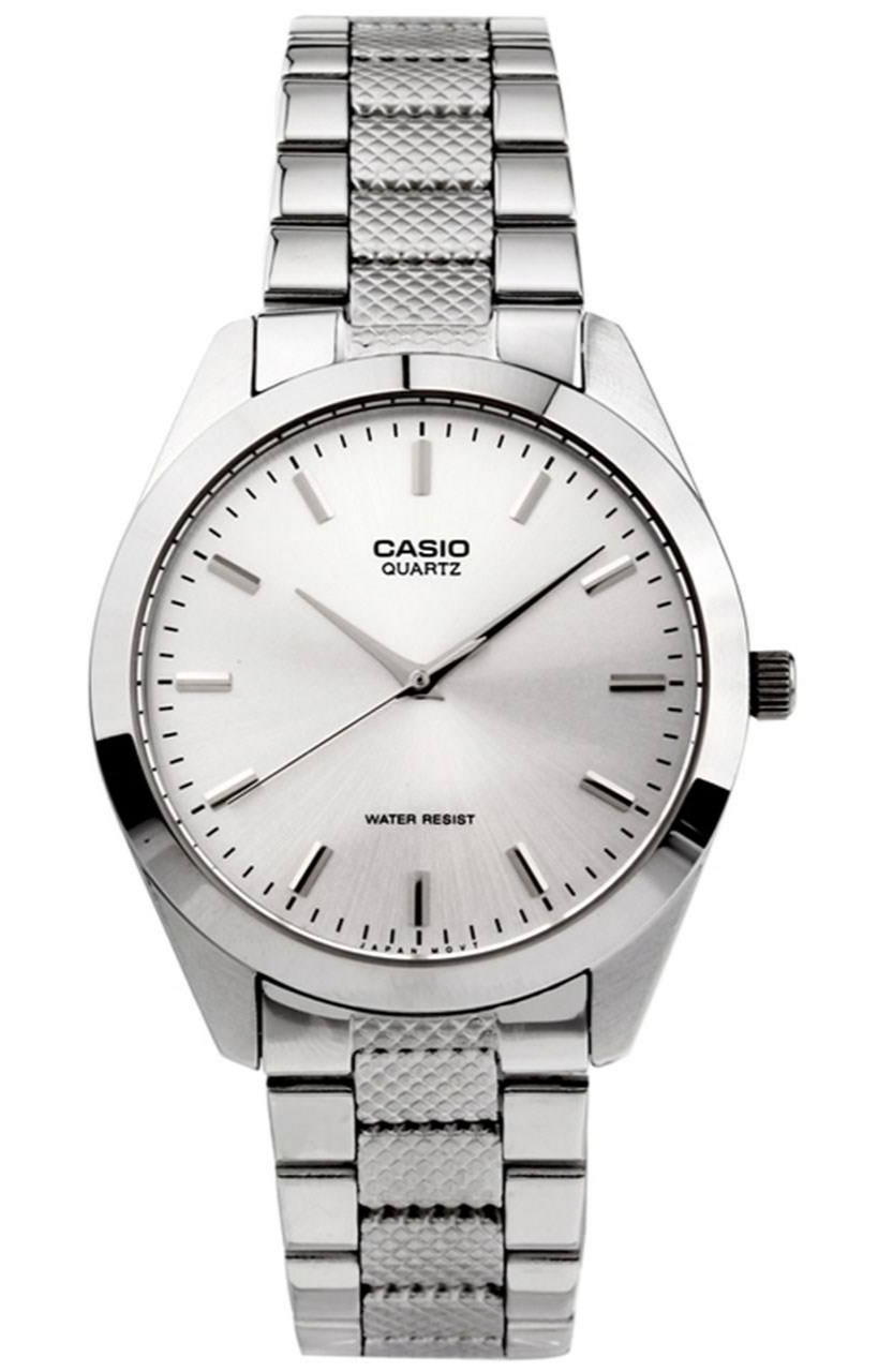 ساعت مچی مردانه  -Casio ساعت مچی عقربه ای مردانه مدل MTP-1274D-7ADF - نقره‌ای