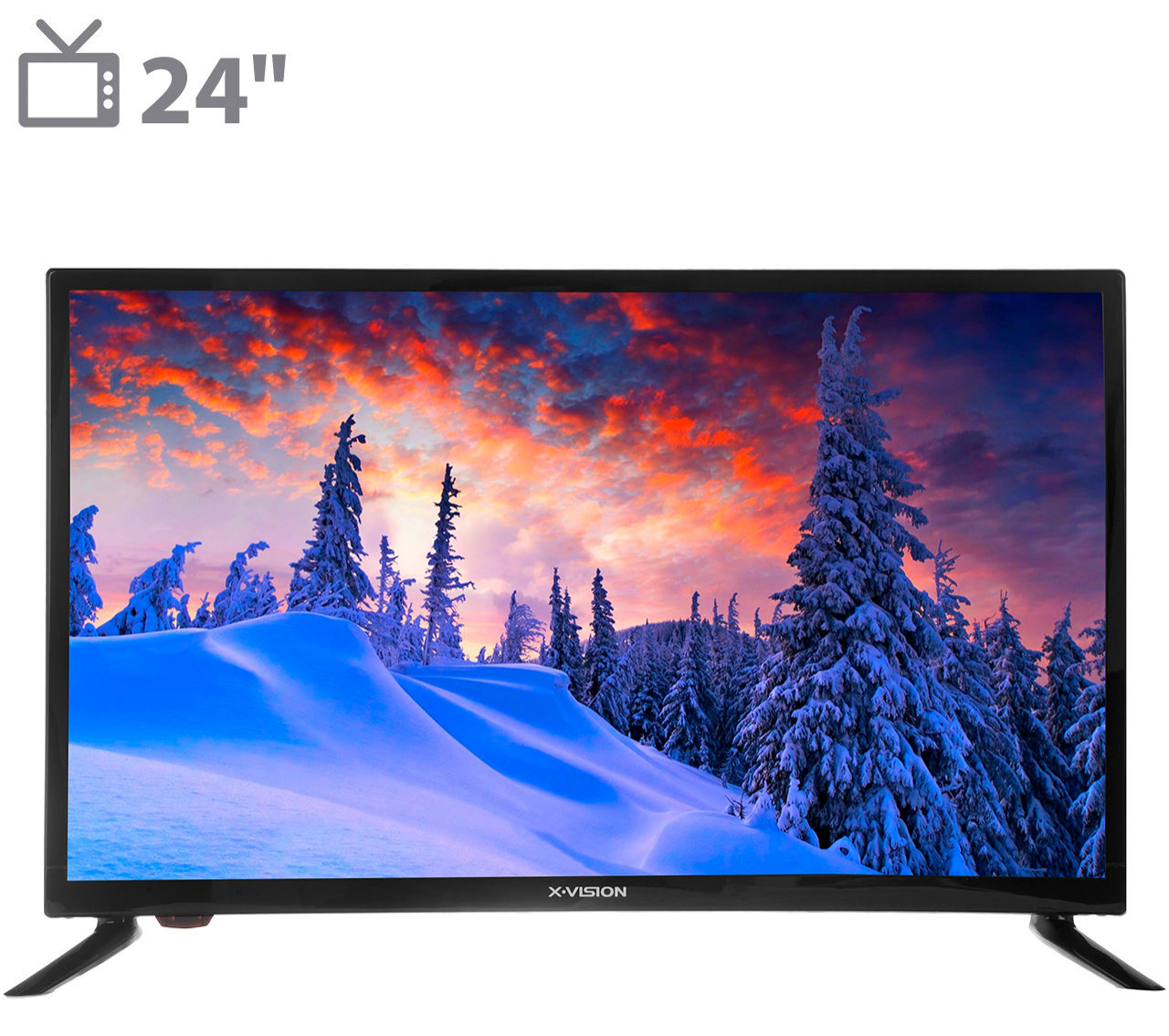 تلویزیون ال ای دی - LED TV ايكس وي‍ژن-X.VISION 24XS460 - 24 Inch HD LED TV