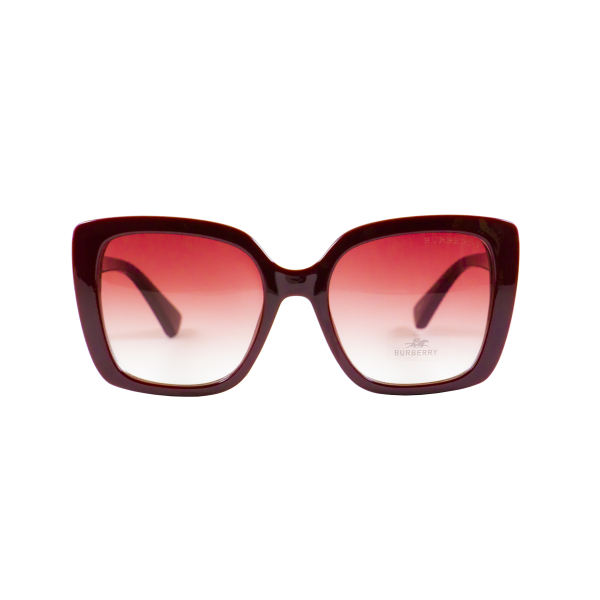 عینک آفتابی زنانه برند نامشخص-- عینک آفتابی زنانه بربری مدل 2376 55-22 145