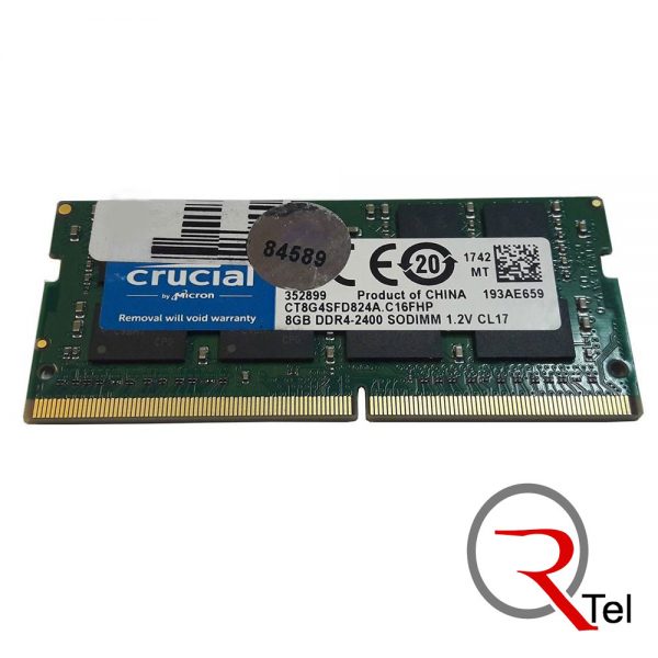 حافظه رم لپ تاپ - RAM کروشیال-Crucial رم لپ تاپ 8 گیگابایت مدل DDR4 2666MHZ