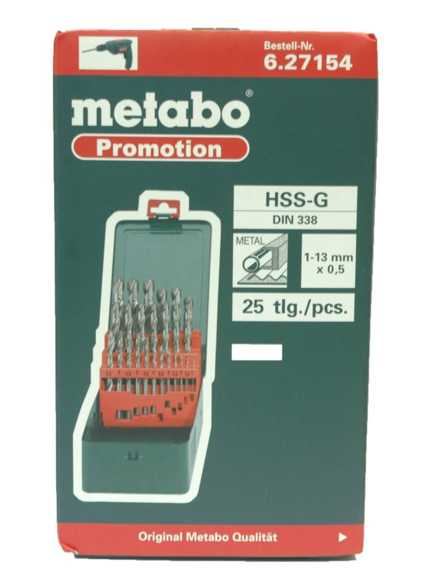 مته  متابو-Metabo مجموعه 25 عددی مته مدل 627154