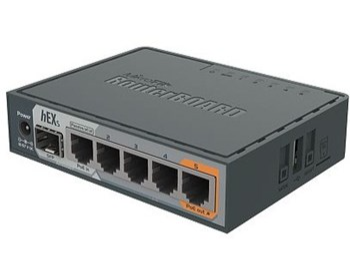 روتر -Router میکروتیک-Mikrotik روتر شبکه 5 پورت مدل hEX S RB760iGS