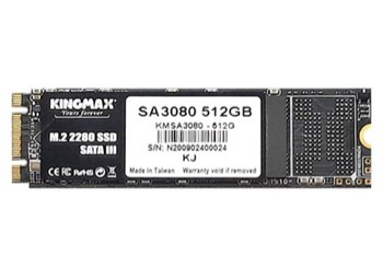 هارد پر سرعت-SSD  کینگ مکث-kingmax 512 گیگ - SA3080 M.2 2280 SATA III 512GB SSD