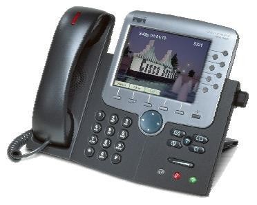 گوشی تلفن ویپ -Phone voIP سیسکو-Cisco تلفن ای پی 7970G مدل تحت شبکه
