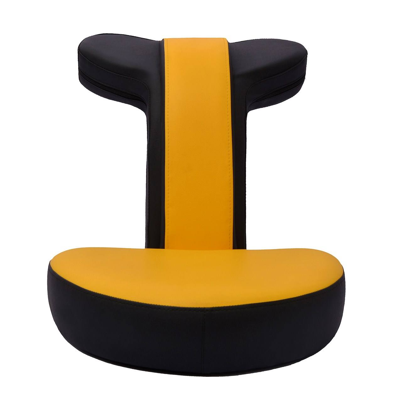 صندلی گیمینگ- مخصوص بازی- GAMING -راد سیستم صندلی گیمینگ مدل زرد G010 چرمی