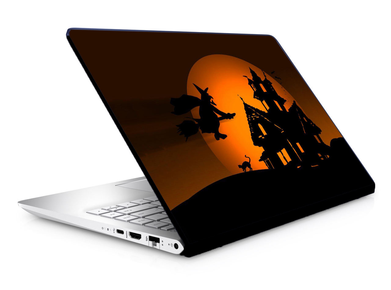 پوسته -اسکین لپ تاپ-نوت بوک برند نامشخص-- استیکر لپ تاپ طرح کارتونی جادوگر مدل TIE044برای لپ تاپ 15.6 اینچ