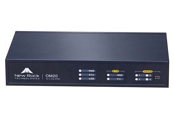 لوازم و تجهیزات ویپ- VOIP -Newrock IP PBX  -آیپی باکس ویپ -VOIP  مدل OM20-2S/2