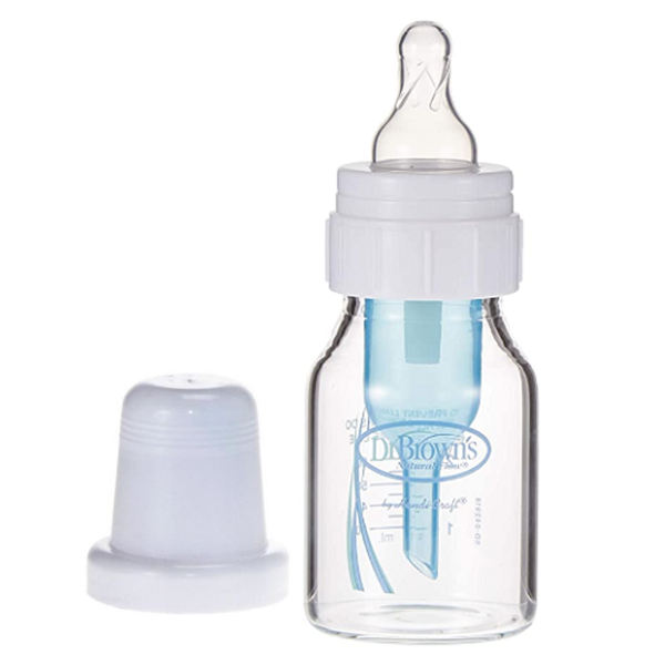 شیشه شیر نوزاد-کودک برند نامشخص-- شیشه شیر دکتر براونز مدل D061 گنجایش 60 میلی لیتر