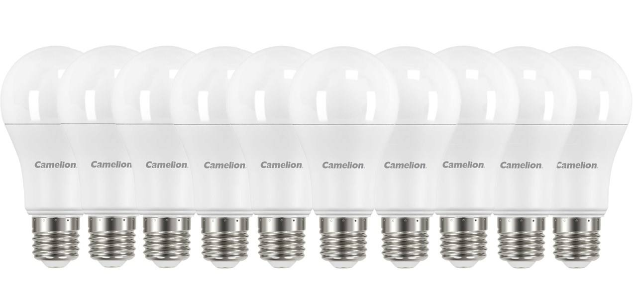 لامپ ال ای دی-LED کاملیون-Camelion لامپ ال ای دی 15 وات مدل STQ1 پایه E27 بسته 10 عددی حبابی